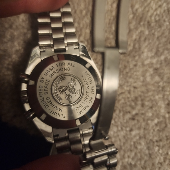 Omega Speedmaster Moonwatch Hesalite 42mm discontinued 1861 BIG BOX - Picture 12 of 15